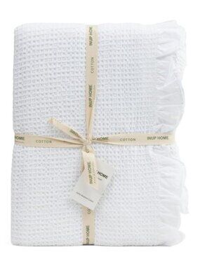 INUP HOME Made In Portugal Textured Coverlet